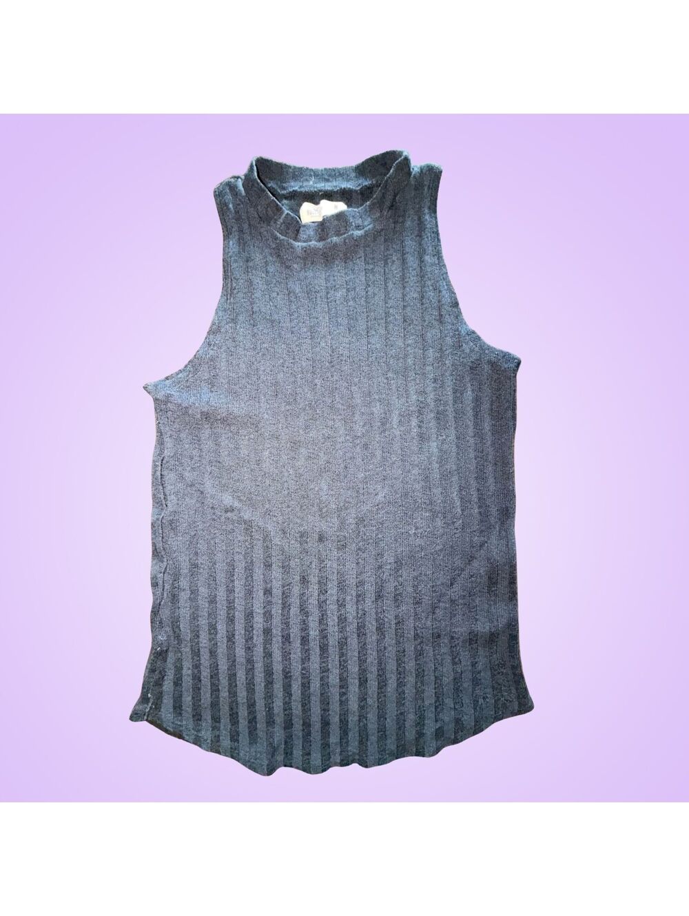 Hollister Women’s Tank Top Bundle Black Purple | Medium | Flawed